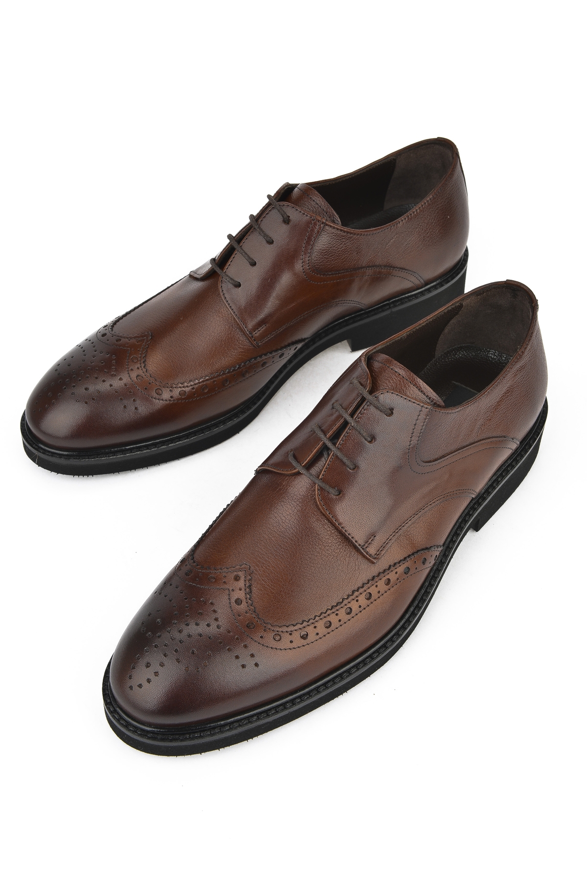 Erkek Hakiki Deri Ayakkabı 143145Z6252 Taba - Görsel 6