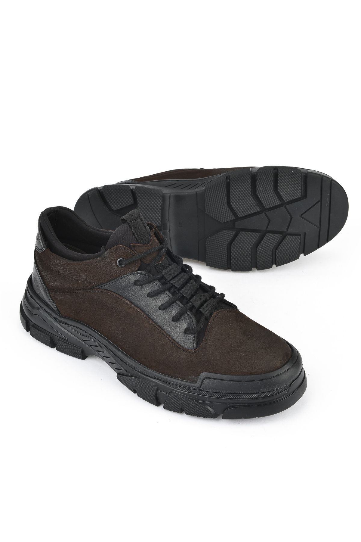 Erkek Hakiki Deri Ayakkabı 1431040ZK2309 Kahve - Görsel 5