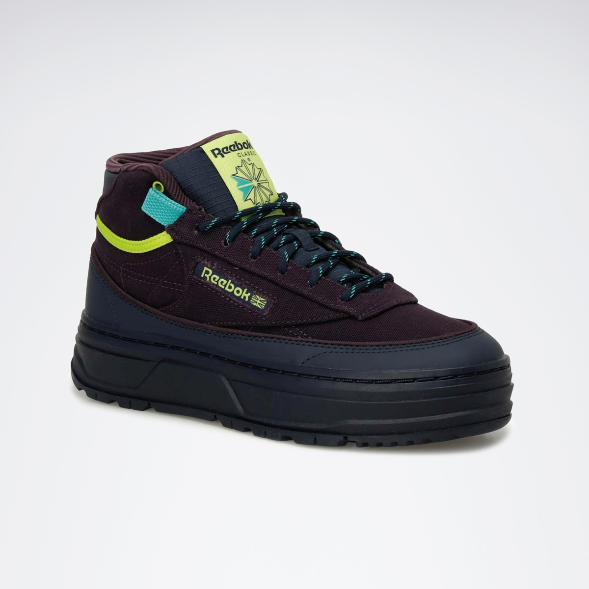 club-c-geo-mid-lacivert-kadin-sneaker