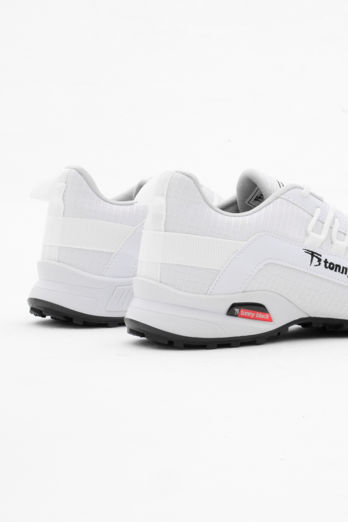 Unisex Beyaz Rahat Kalıp Termo Taban Bağcıklı Sneaker - Görsel 6