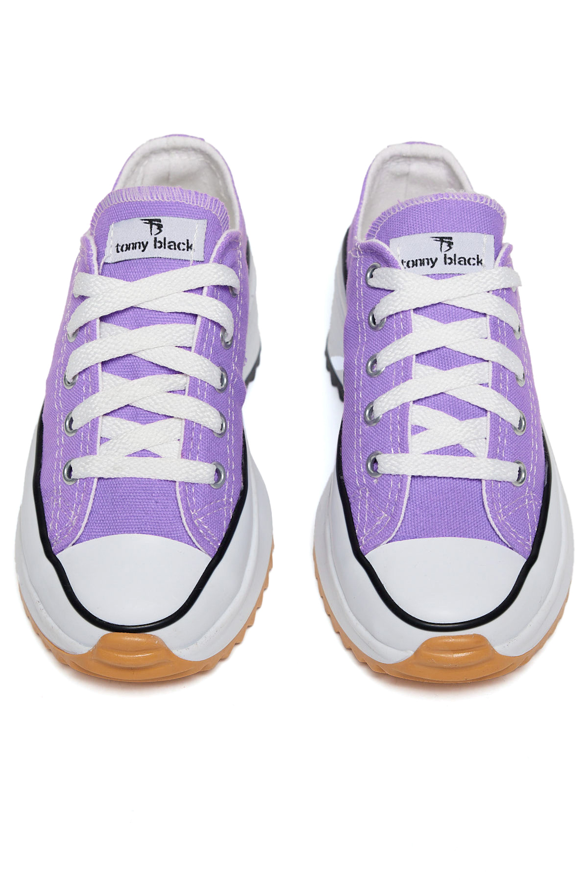 Çocuk Unisex Lila Rahat Kalıp Sneaker - Görsel 3