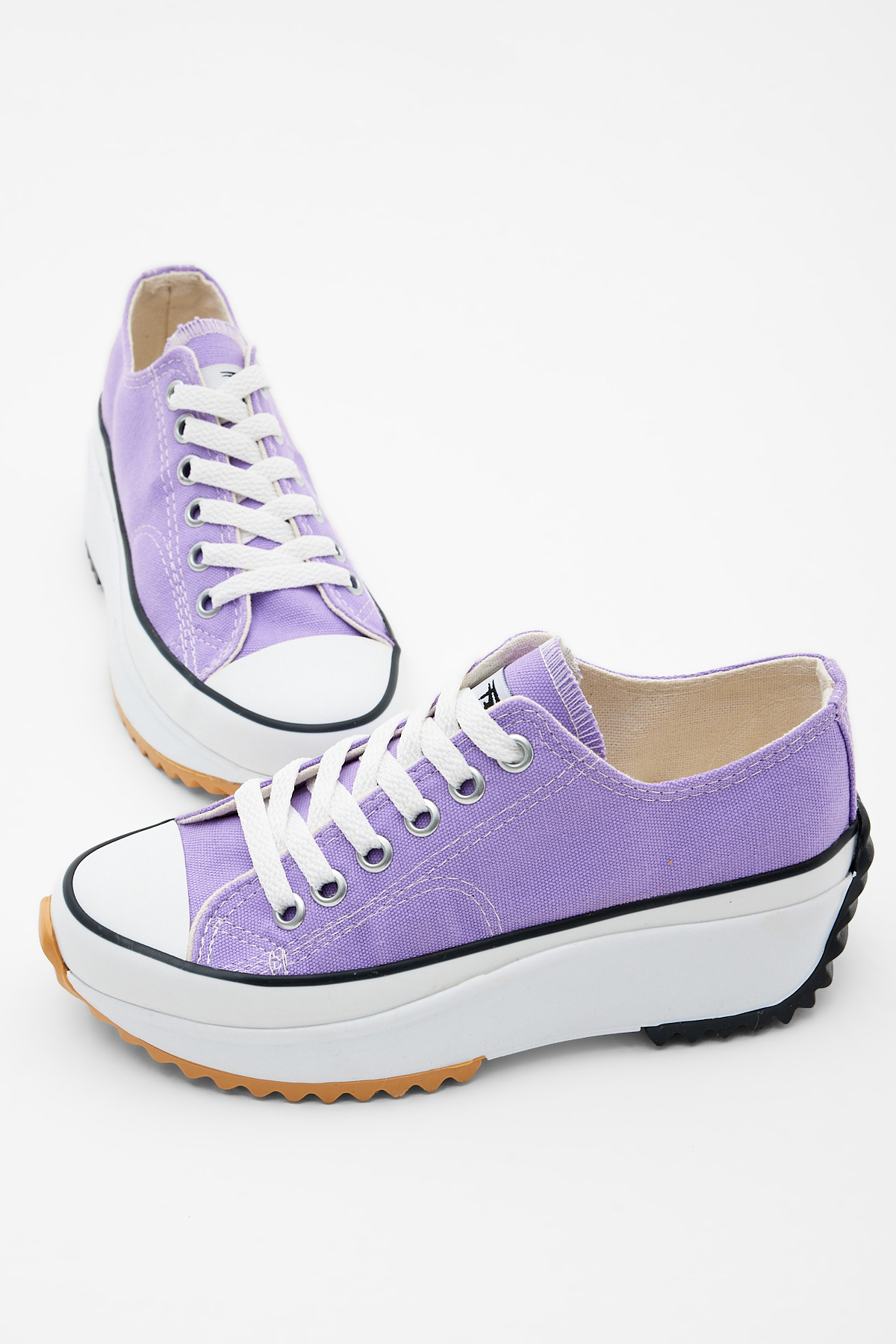 Tonny Black Tonny Black Mor Unisex Lila Rahat Kalıp Snekar Ayakkabı Sneaker | Flo Mor - 6. görsel