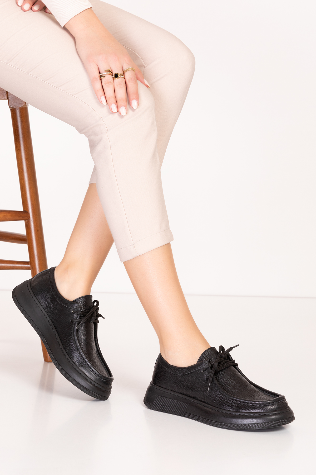 Gondol Hakiki Deri Günlük Hafif Oxford Loafer bel.401 - Görsel 7