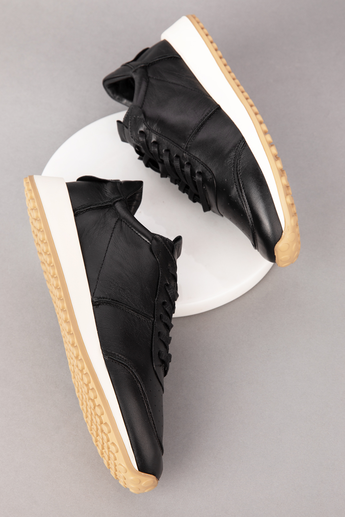 Gondol Kadın Içi Dışı Hakiki Deri Günlük Rahat Ayakkabı tnl.6061 - Görsel 3