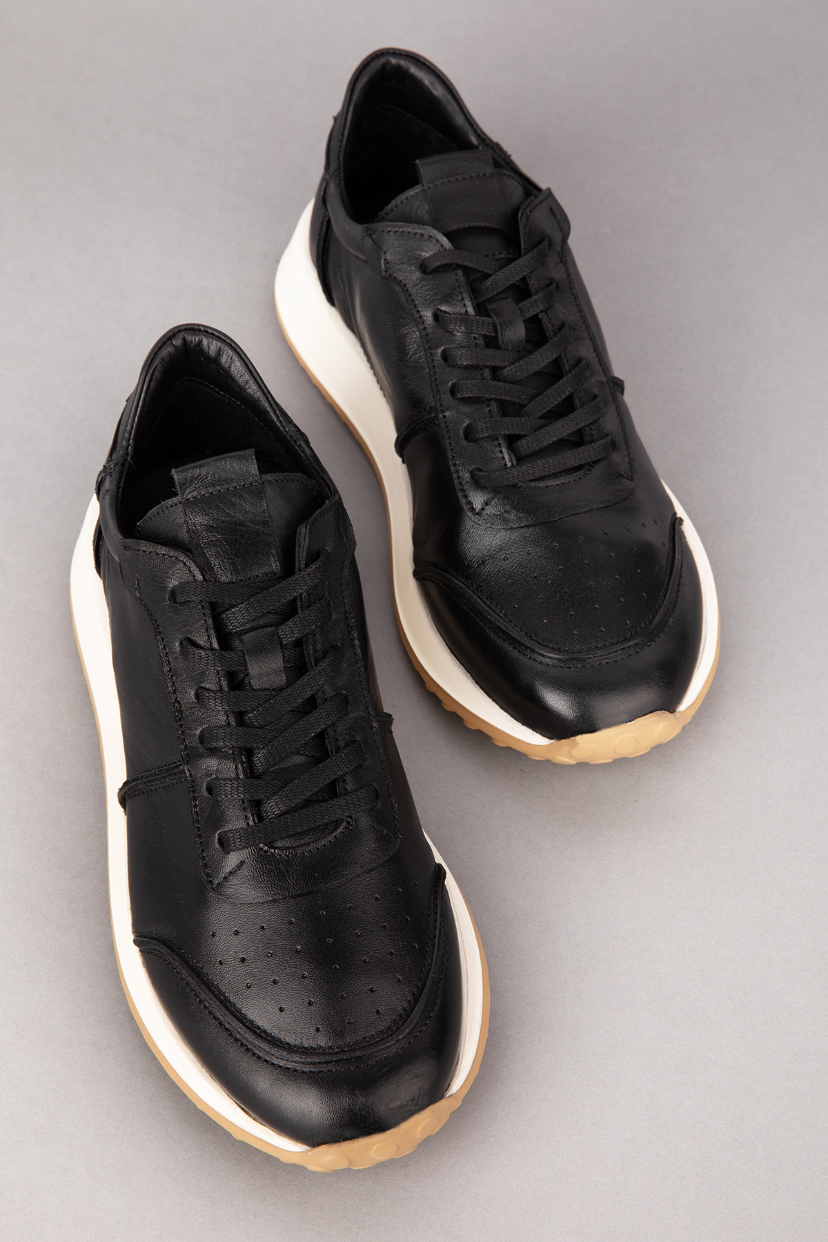 Gondol Kadın Içi Dışı Hakiki Deri Günlük Rahat Ayakkabı tnl.6061 - Görsel 4