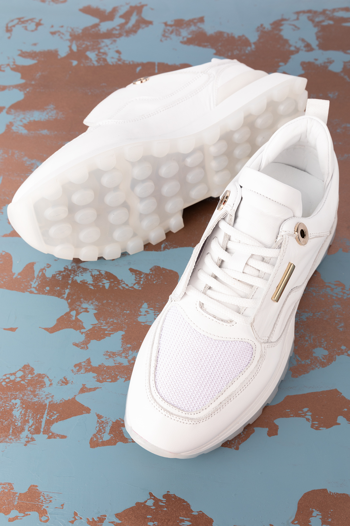 Gondol Kadın Içi Dışı Hakiki Deri Günlük Rahat Ayakkabı tnl.1001 - Görsel 6