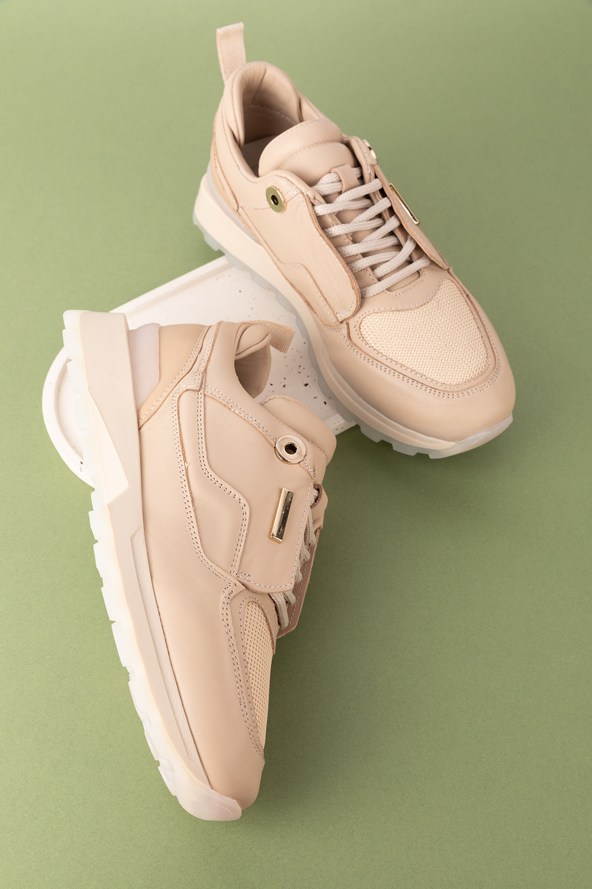 Gondol Kadın Içi Dışı Hakiki Deri Günlük Rahat Ayakkabı tnl.1001 - Görsel 5