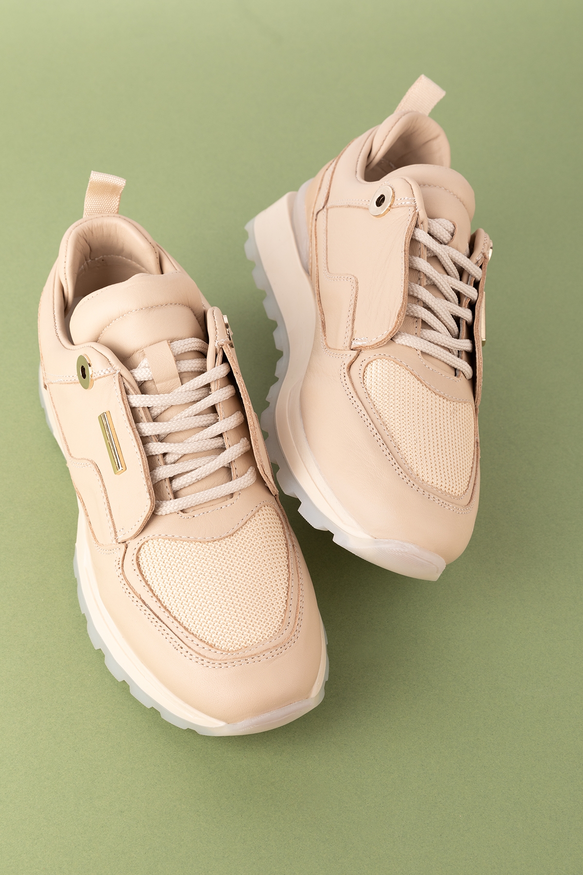 Gondol Kadın Içi Dışı Hakiki Deri Günlük Rahat Ayakkabı tnl.1001 - Görsel 6