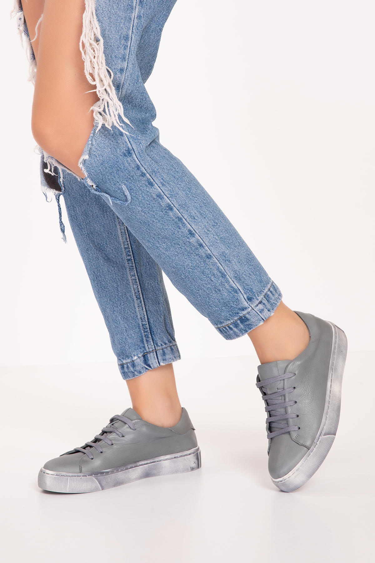 Gondol Hakiki Deri Günlük Rahat Ayakkabı alpx.777 - Görsel 3