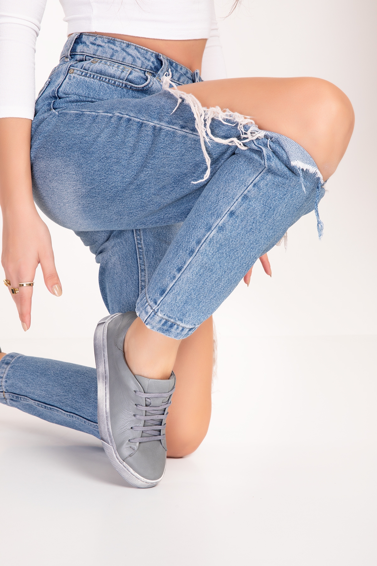 Gondol Hakiki Deri Günlük Rahat Ayakkabı alpx.777 - Görsel 8