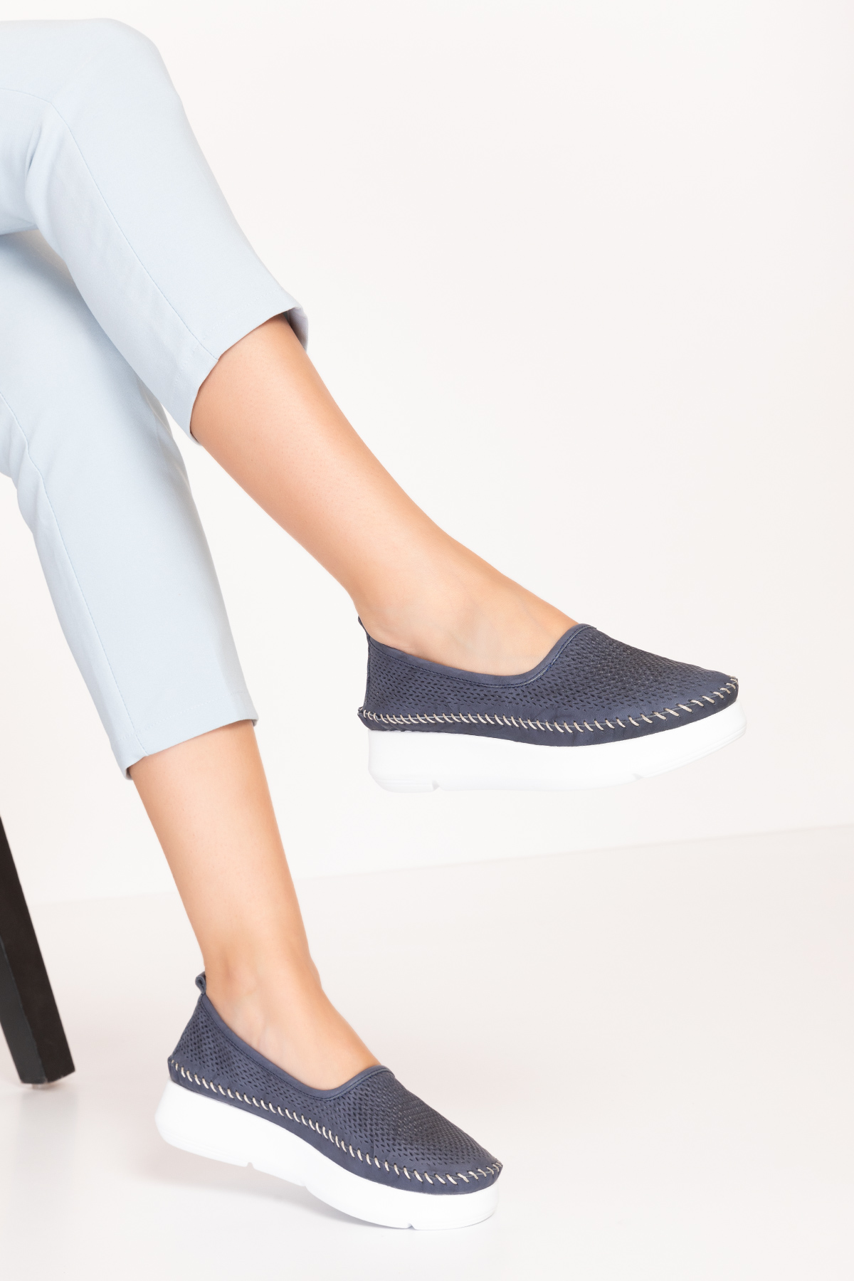 Gondol Hakiki Deri Günlük Rahat Yazlık Ayakkabı alpx.510 - Görsel 5