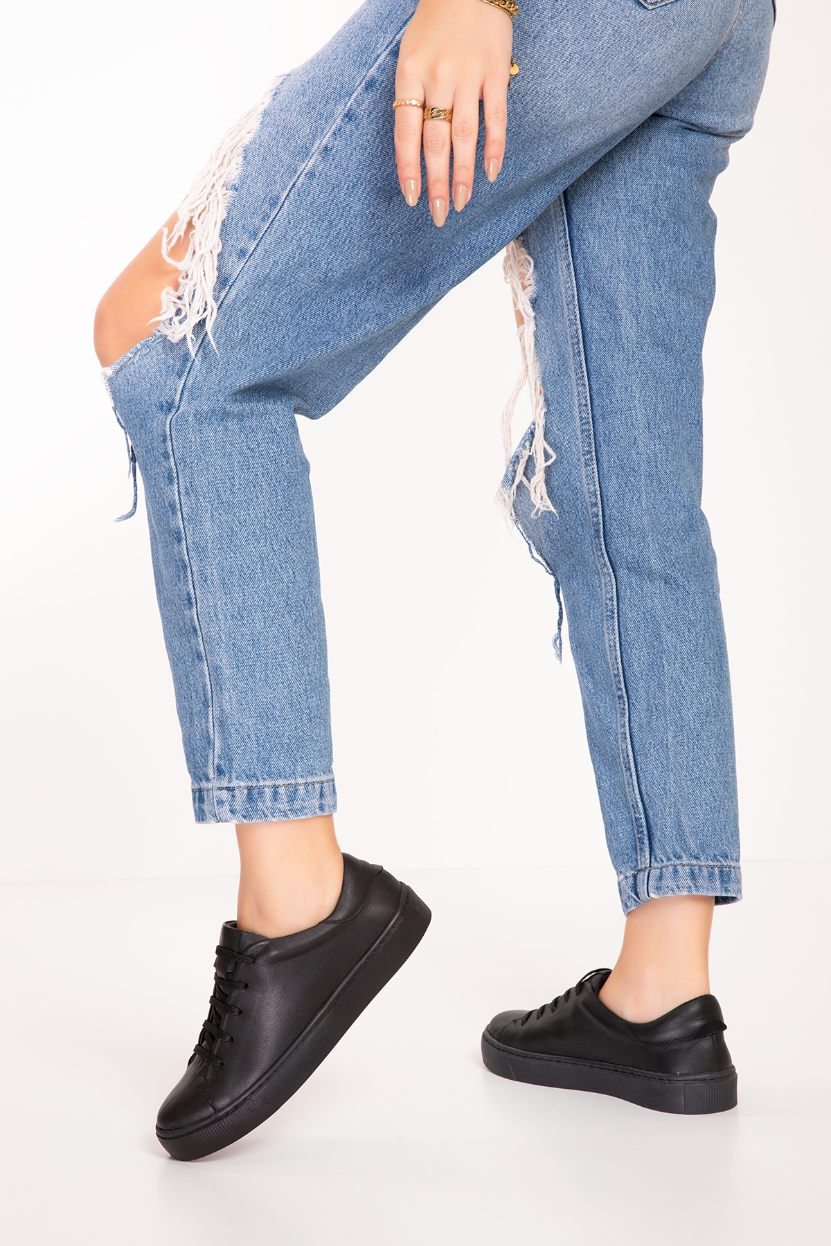 Gondol Hakiki Deri Günlük Rahat Ayakkabı alpx.777 - Görsel 4