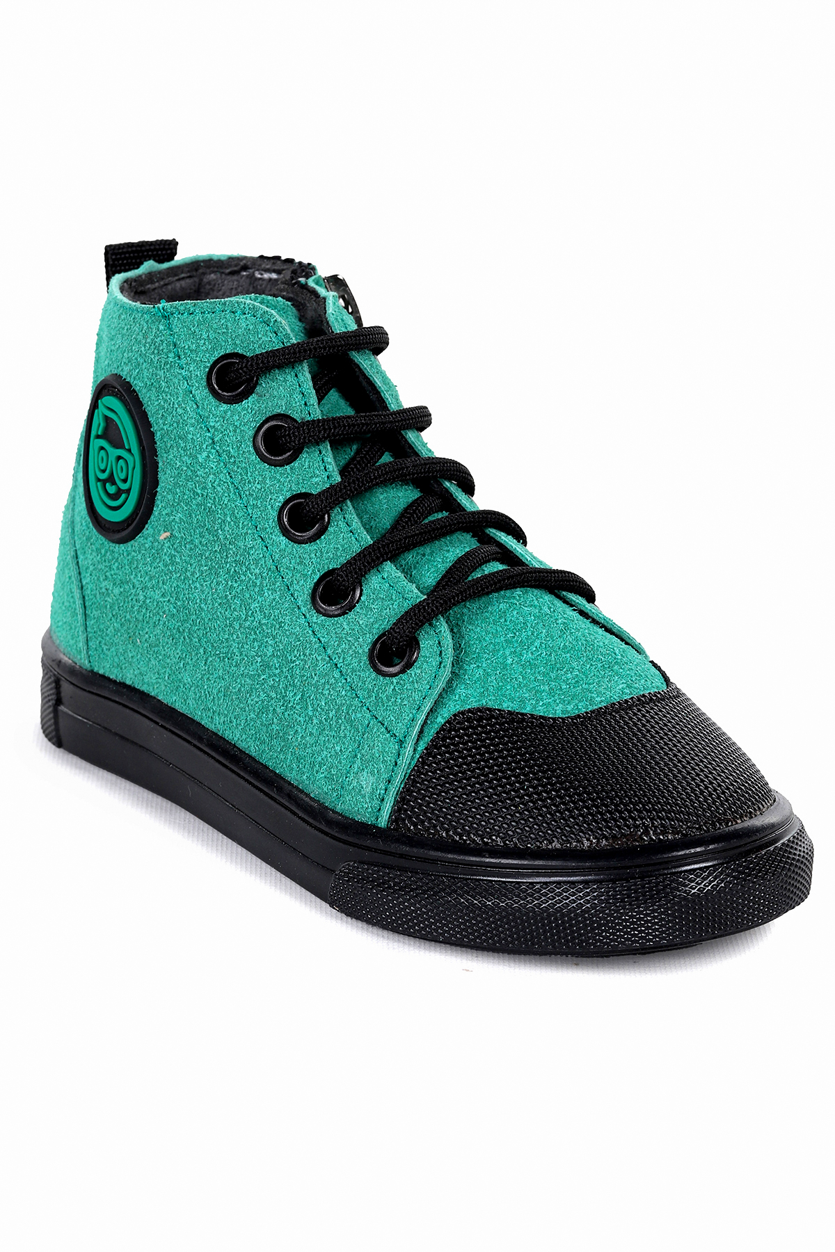 Kai Fermuarlı Erkek Bebek Günlük Bot Ayakkabı Yeşil - Görsel 5