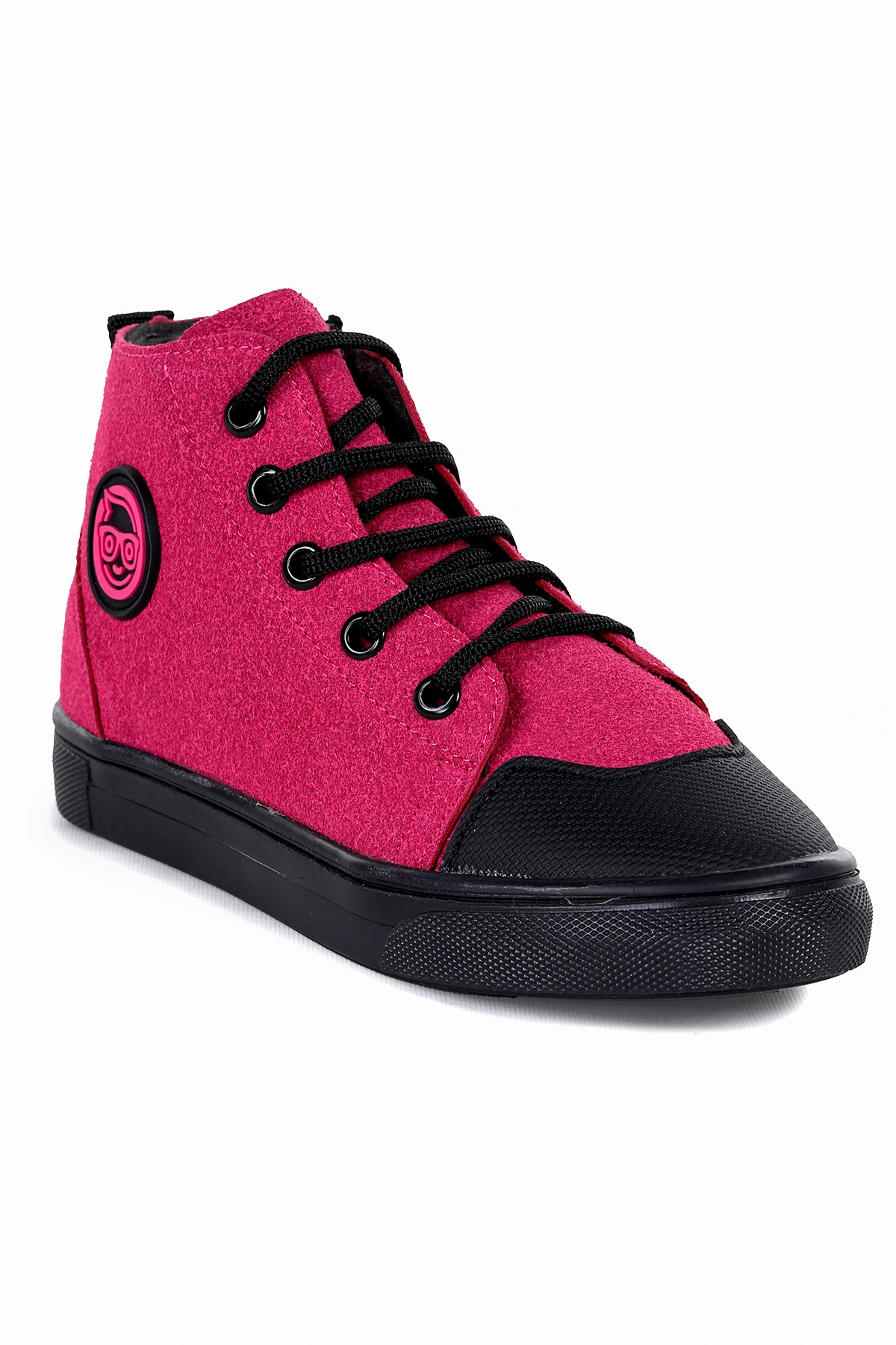 Kai Fermuarlı Kız Çocuk Günlük Bot Ayakkabı Fuşya - Görsel 5