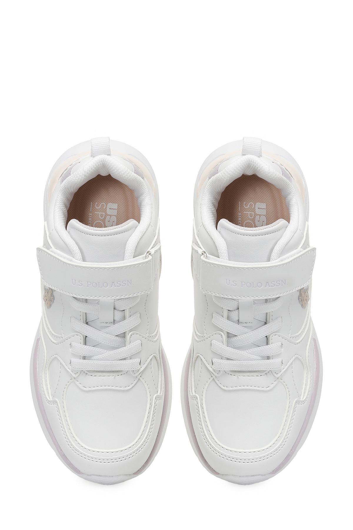 INTER JR 5FX Beyaz Kız Çocuk Spor Ayakkabı - Görsel 5