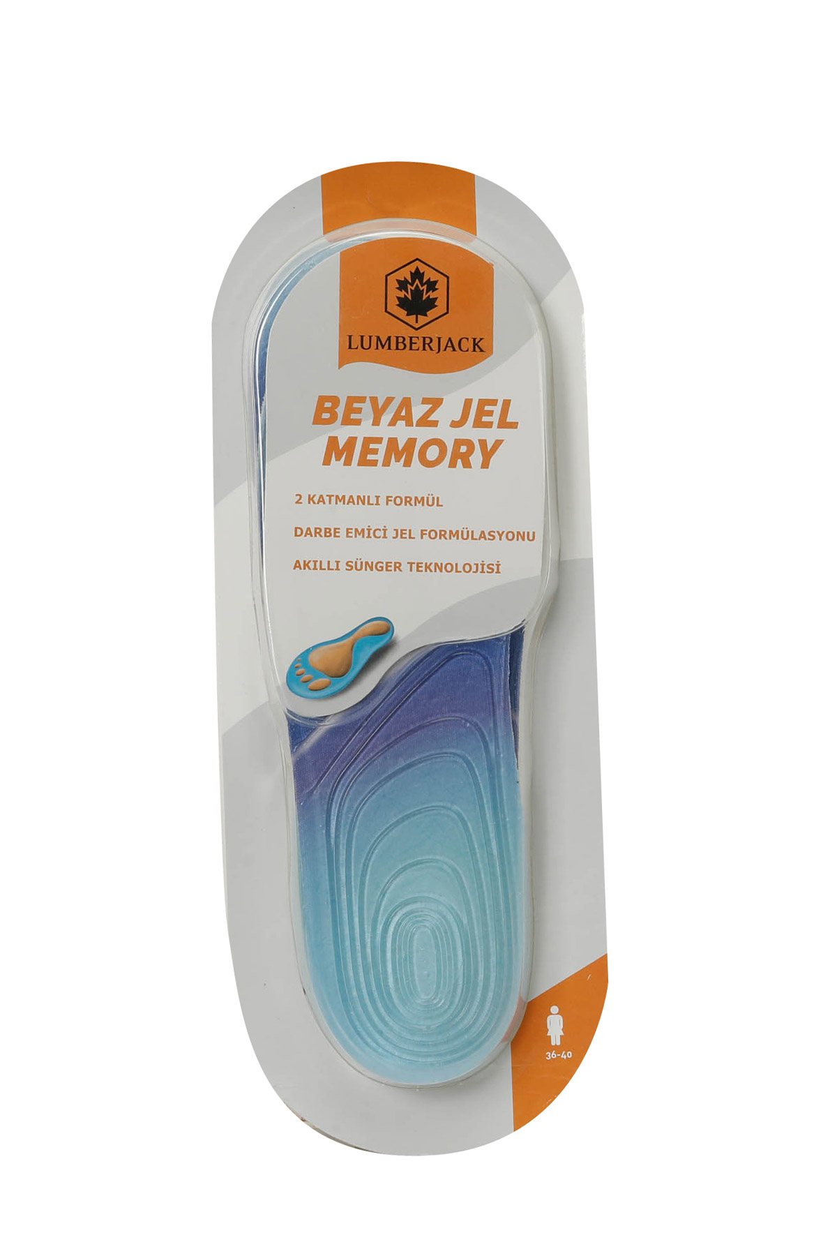 T-WHITE JEL MEMORY-W Beyaz Kadın Tabanlık