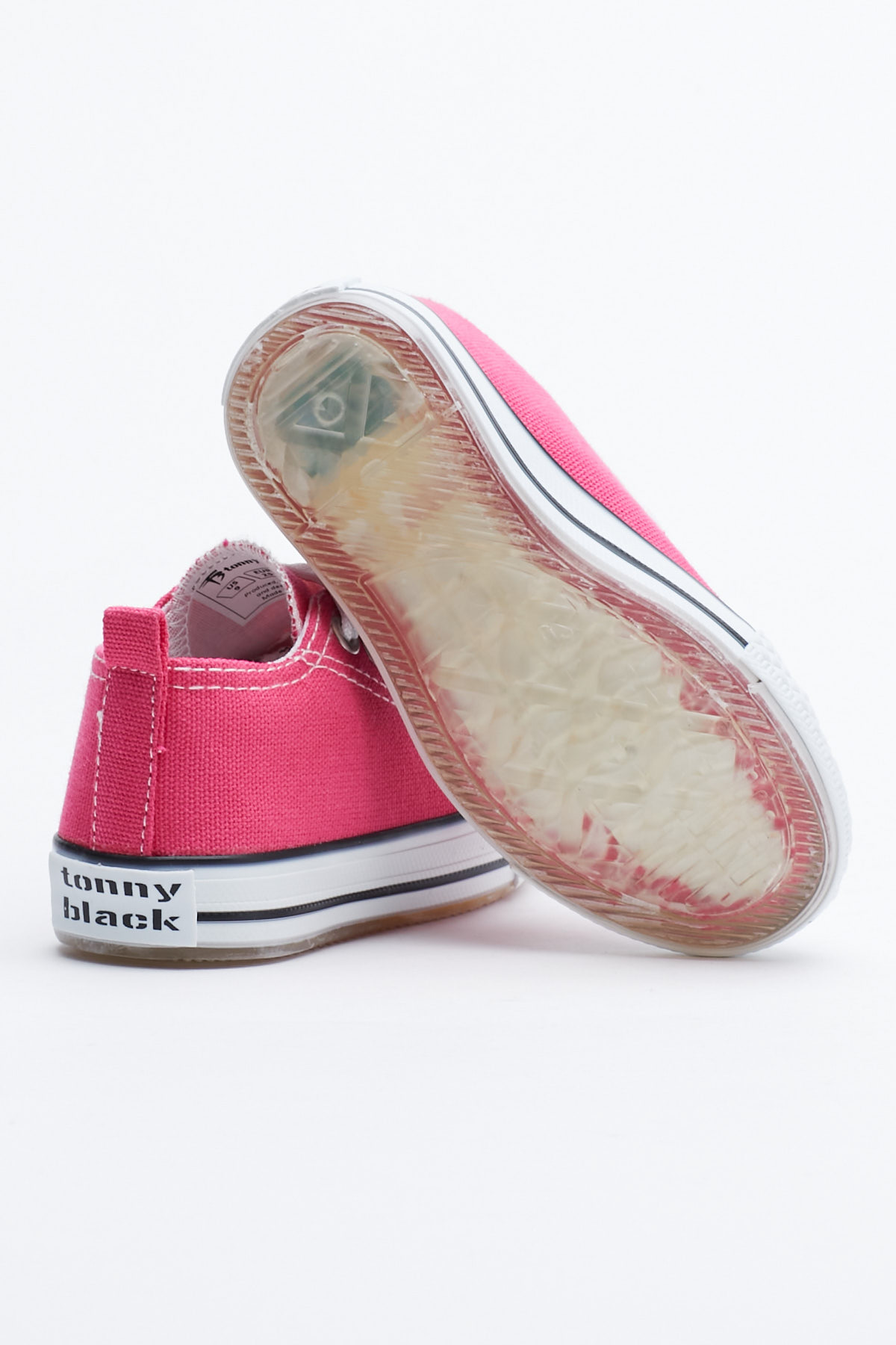 Çocuk Unisex Fuşya Rahat Kalıp Işıklı Bağcıklı Spor Ayakkabı - Görsel 5