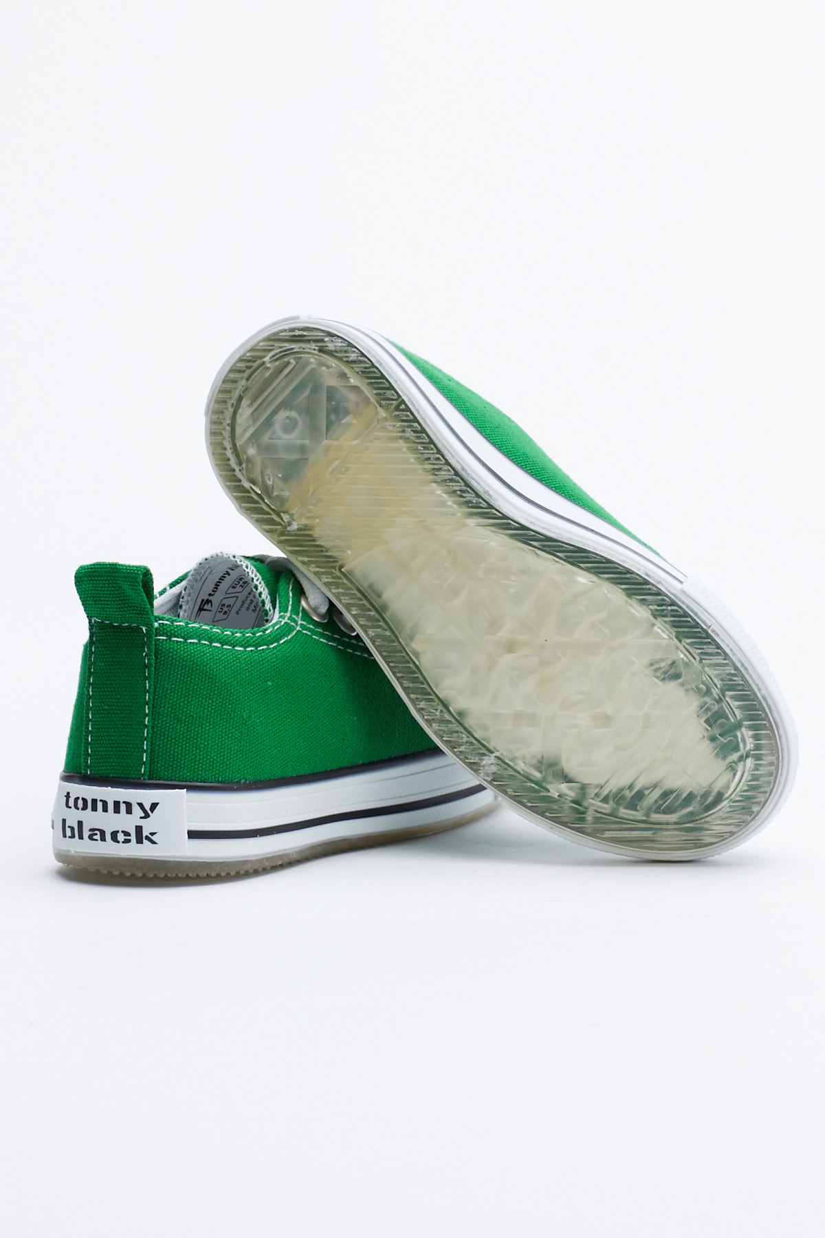 Çocuk Unisex Yeşil Rahat Kalıp Işıklı Bağcıklı Spor Ayakkabı - Görsel 5