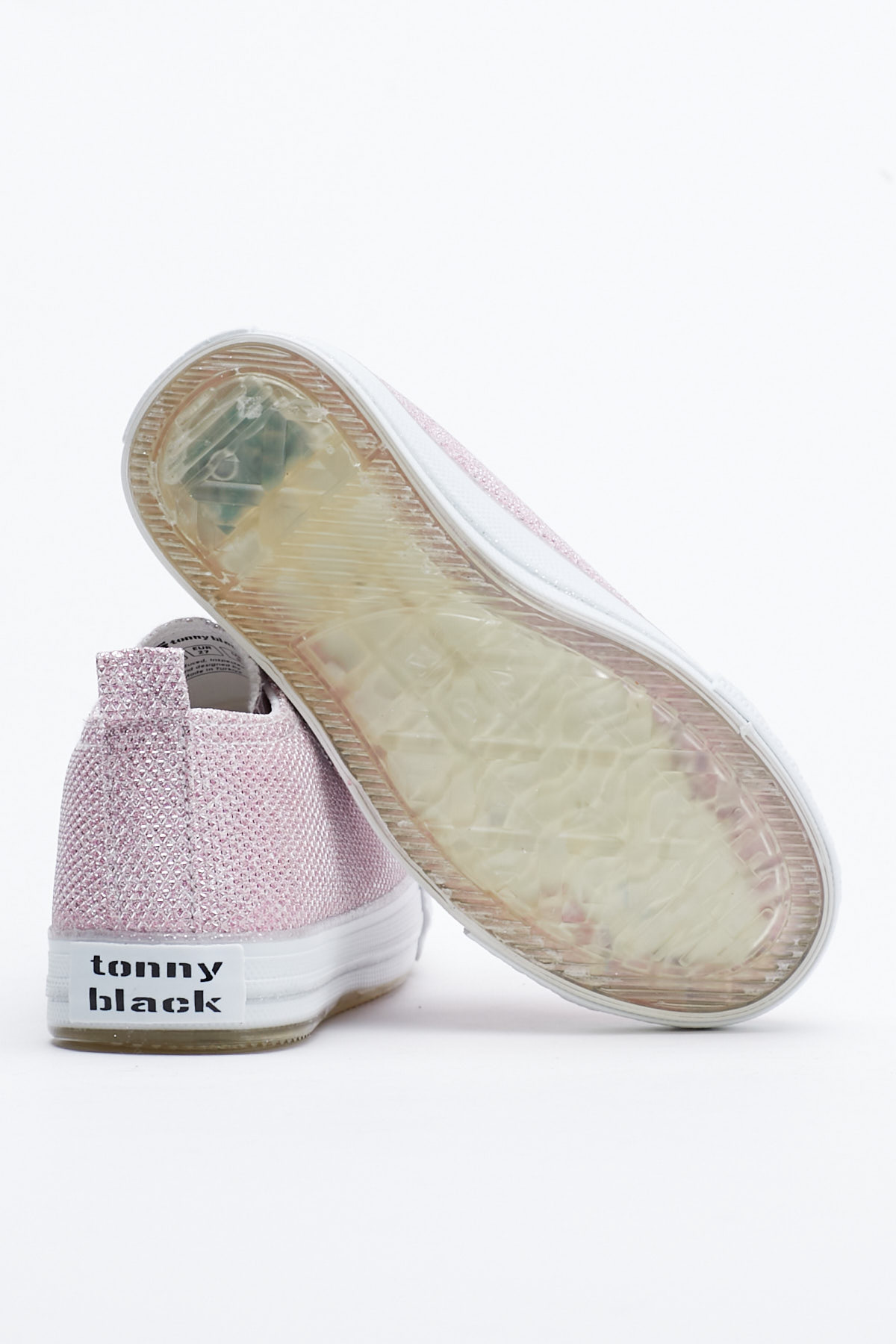 Çocuk Unisex Pembe Rahat Kalıp Işıklı Cırtlı Spor Ayakkabı - Görsel 5