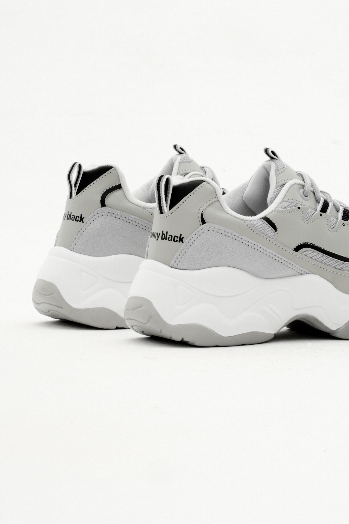 Kadın Buz Rahat Kalıp Yüksek Taban Bağcıklı Spor Ayakkabı - Görsel 6