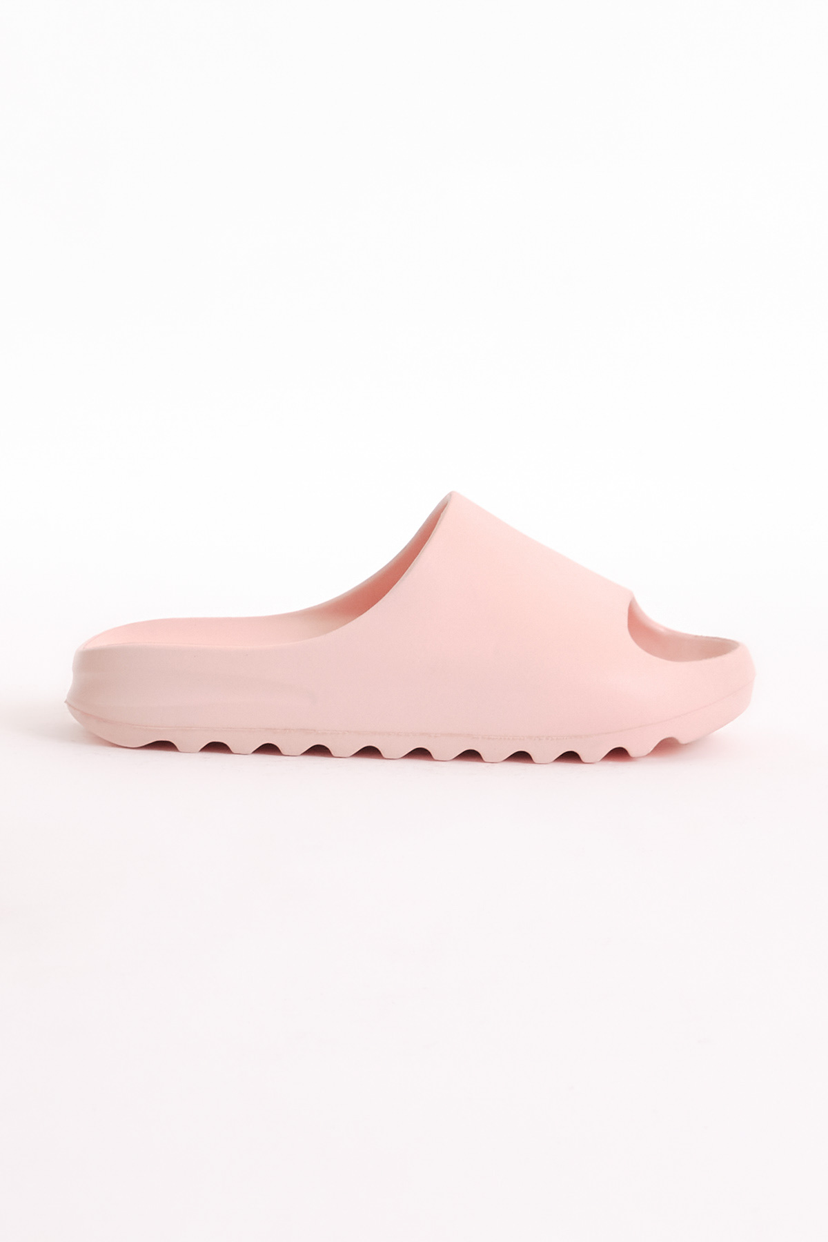 Tonny Black Tonny Black Pembe Unisex Somon Rahat Kalıp Düz Model Önü Açık Eva Terlik Flo'da! Pembe - 2. görsel