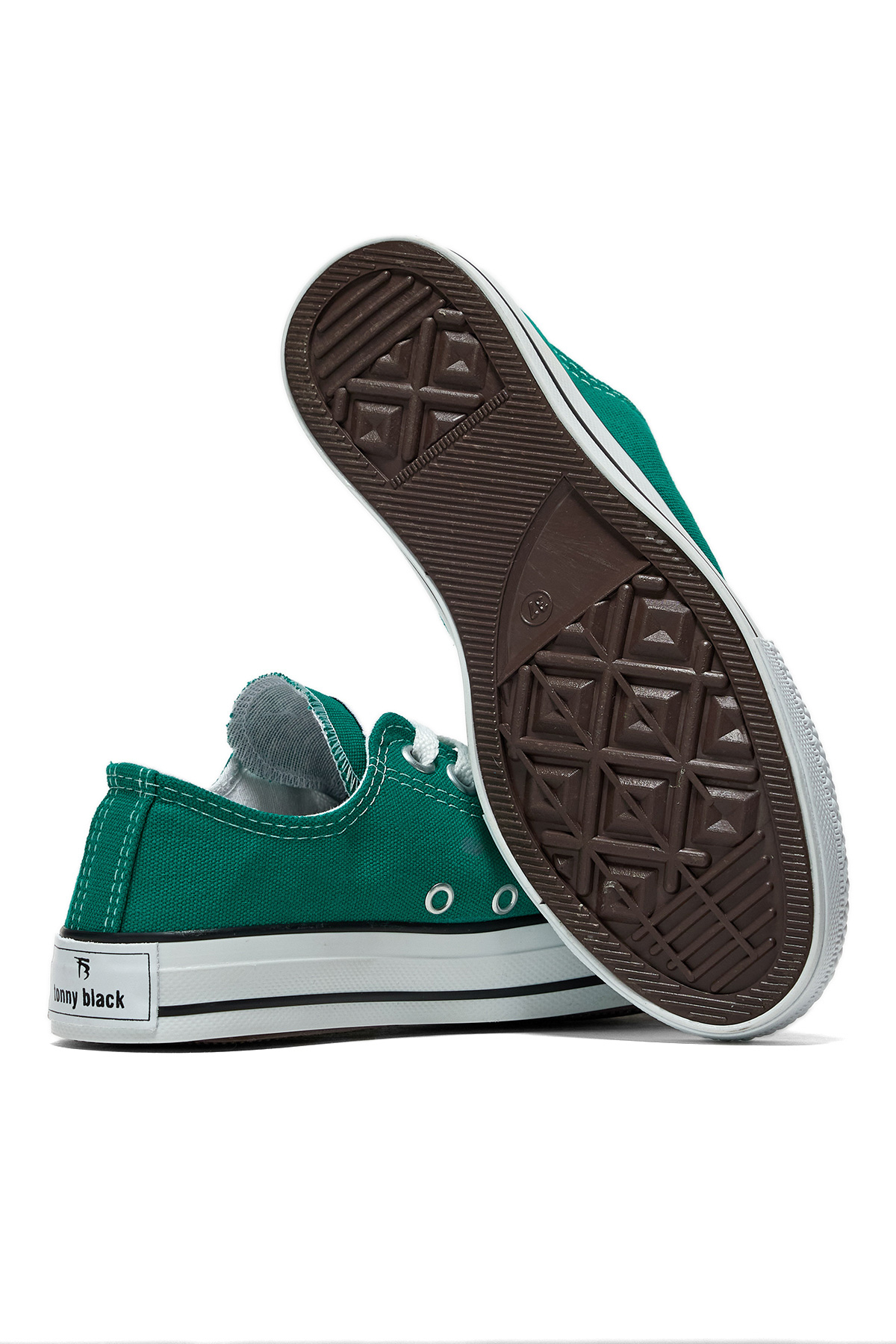 Unisex Yeşil Rahat Kalıp Sneaker Ayakkabı - Görsel 5