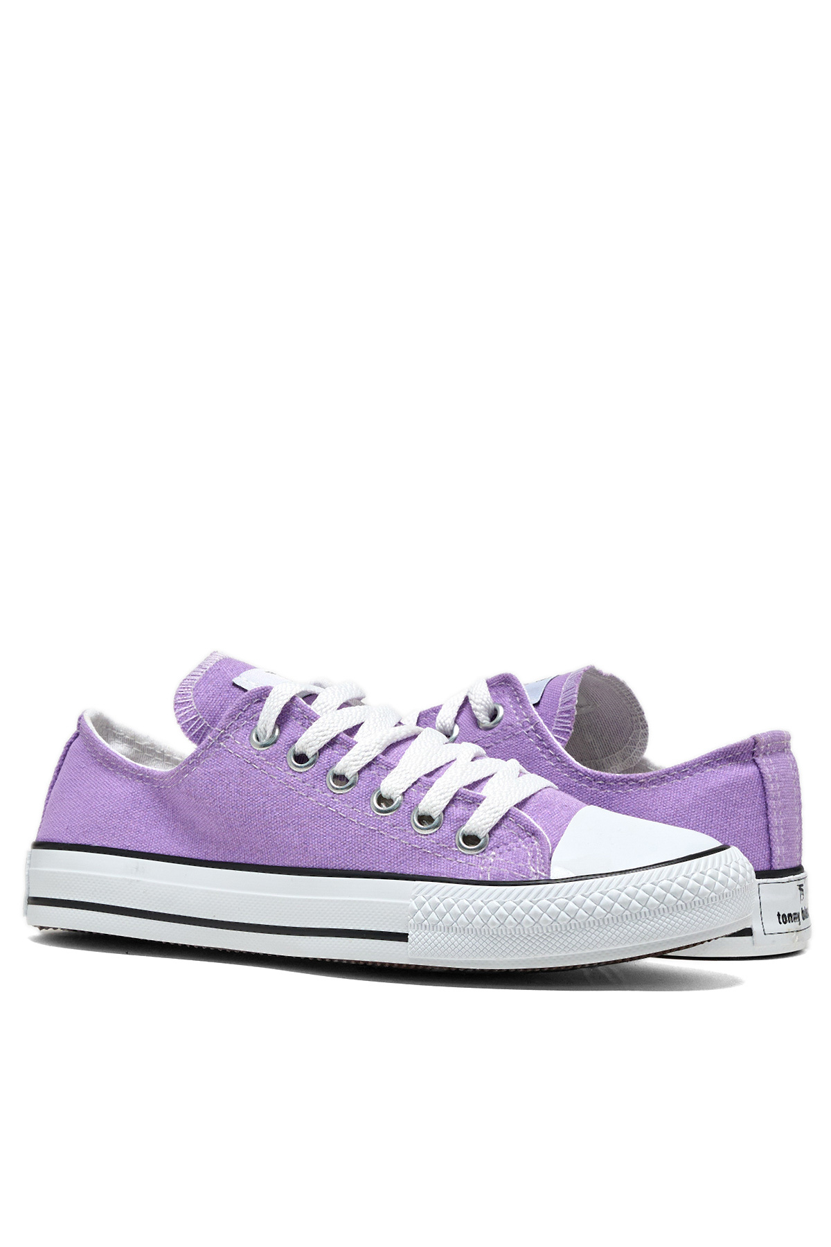 Unisex Lila Rahat Kalıp Sneaker Ayakkabı - Görsel 6