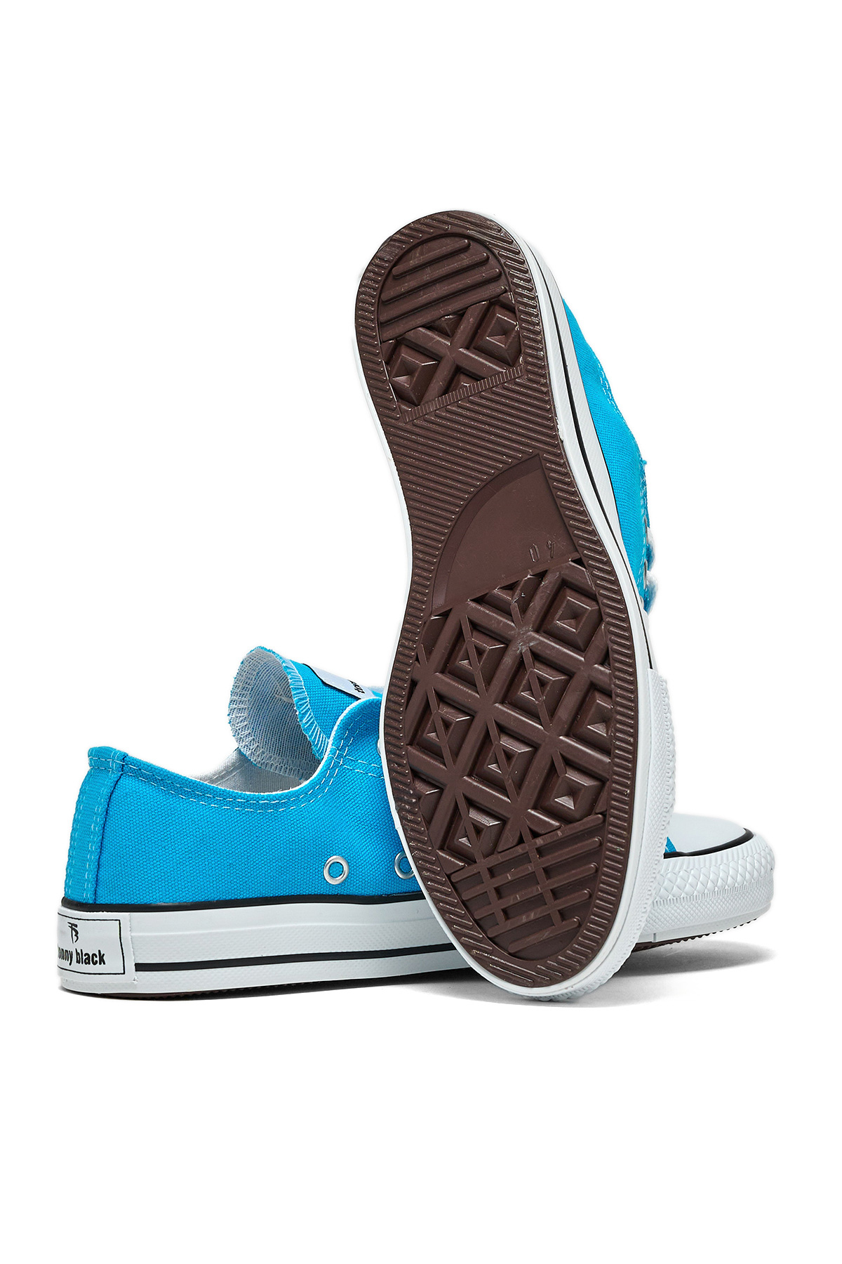 Unisex Mavi Rahat Kalıp Sneaker Ayakkabı - Görsel 5