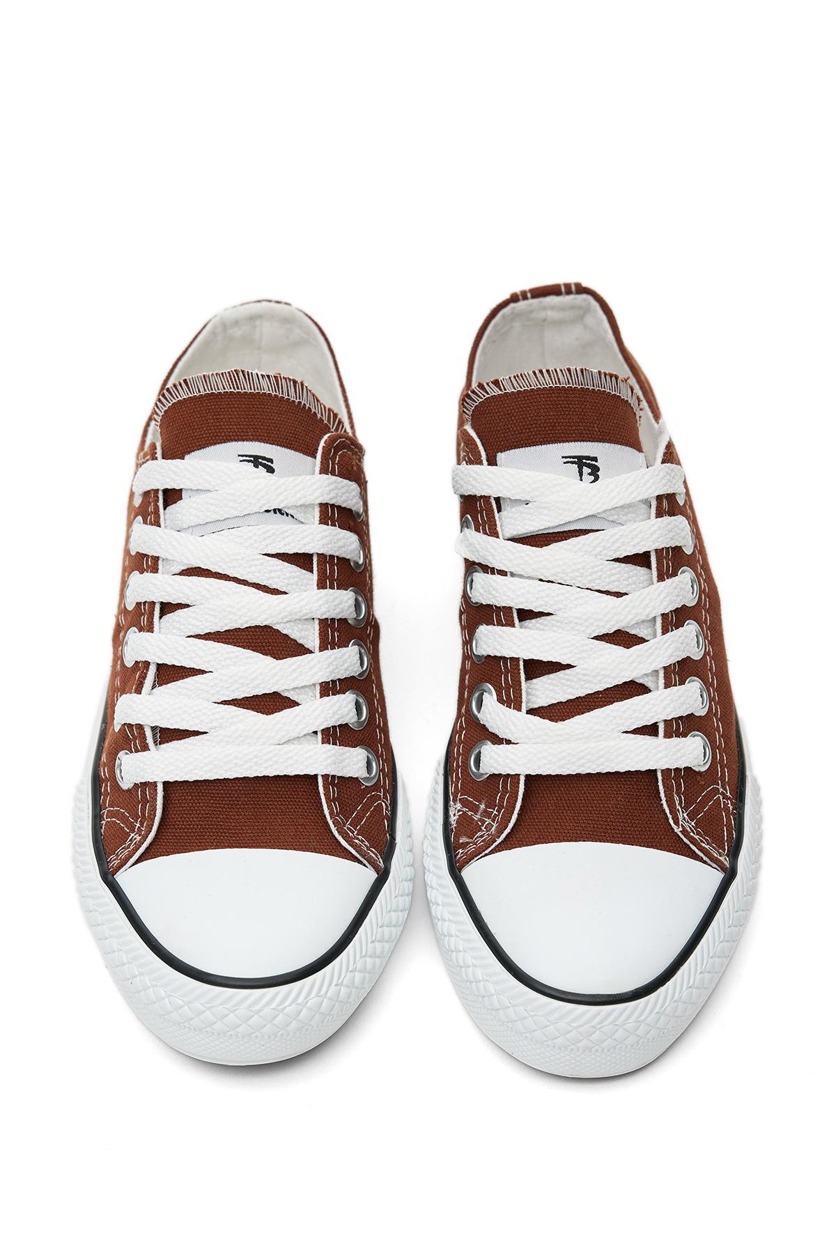 Unisex Kahve Rahat Kalıp Sneaker Ayakkabı - Görsel 4