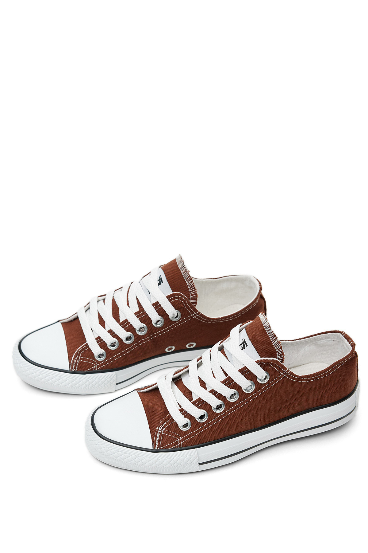 Unisex Kahve Rahat Kalıp Sneaker Ayakkabı - Görsel 5