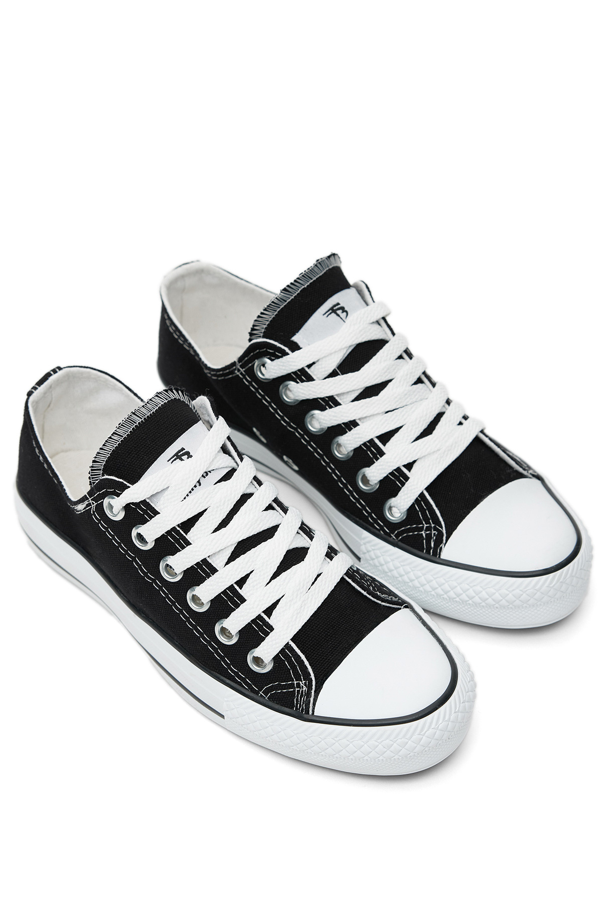 Tonny Black Unisex Siyah Rahat Kalıp Sneaker Ayakkabı - Görsel 3