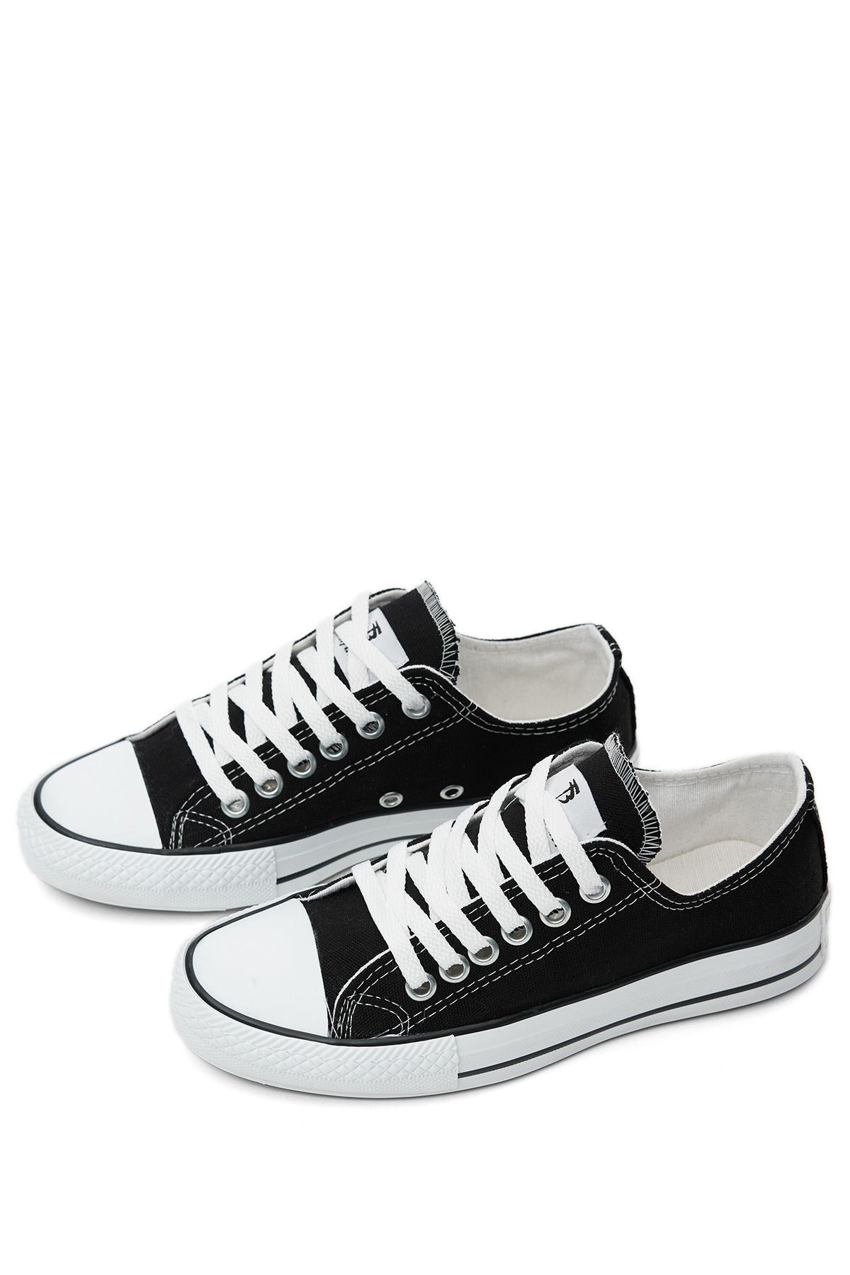 Tonny Black Unisex Siyah Rahat Kalıp Sneaker Ayakkabı - Görsel 5