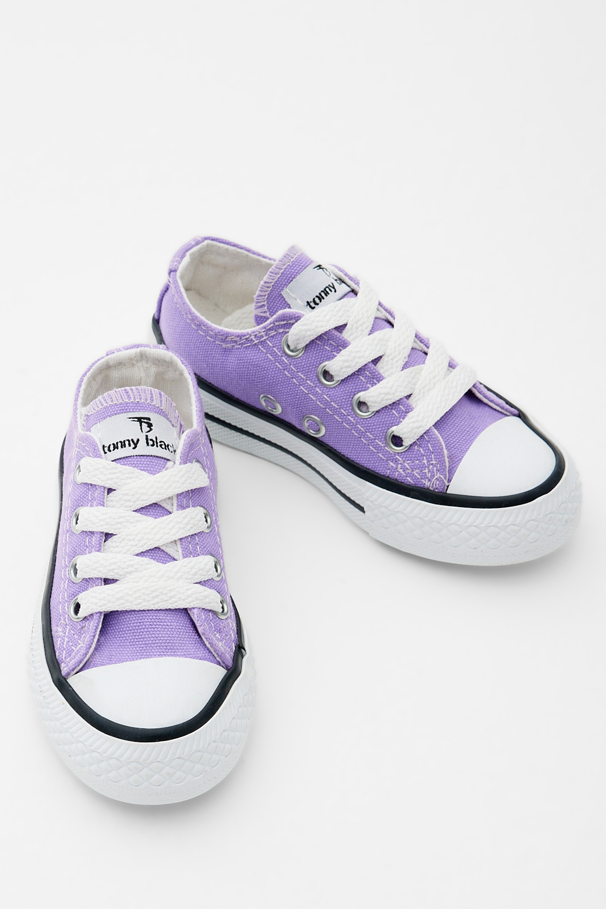 Çocuk Unisex Lila Rahat Kalıp Bağcıklı Spor Ayakkabı - Görsel 5