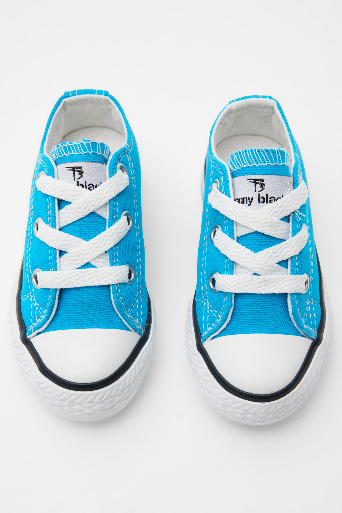 Çocuk Unisex Bebe Mavisi Rahat Kalıp Bağcıklı Sneaker - Görsel 3