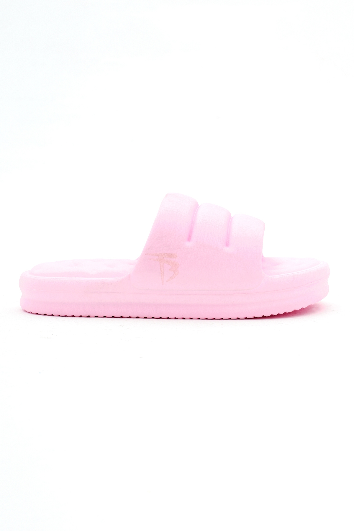 Kadın Pembe Rahat Kalıp Dilimli Model Önü Açık Eva Terlik - Görsel 3