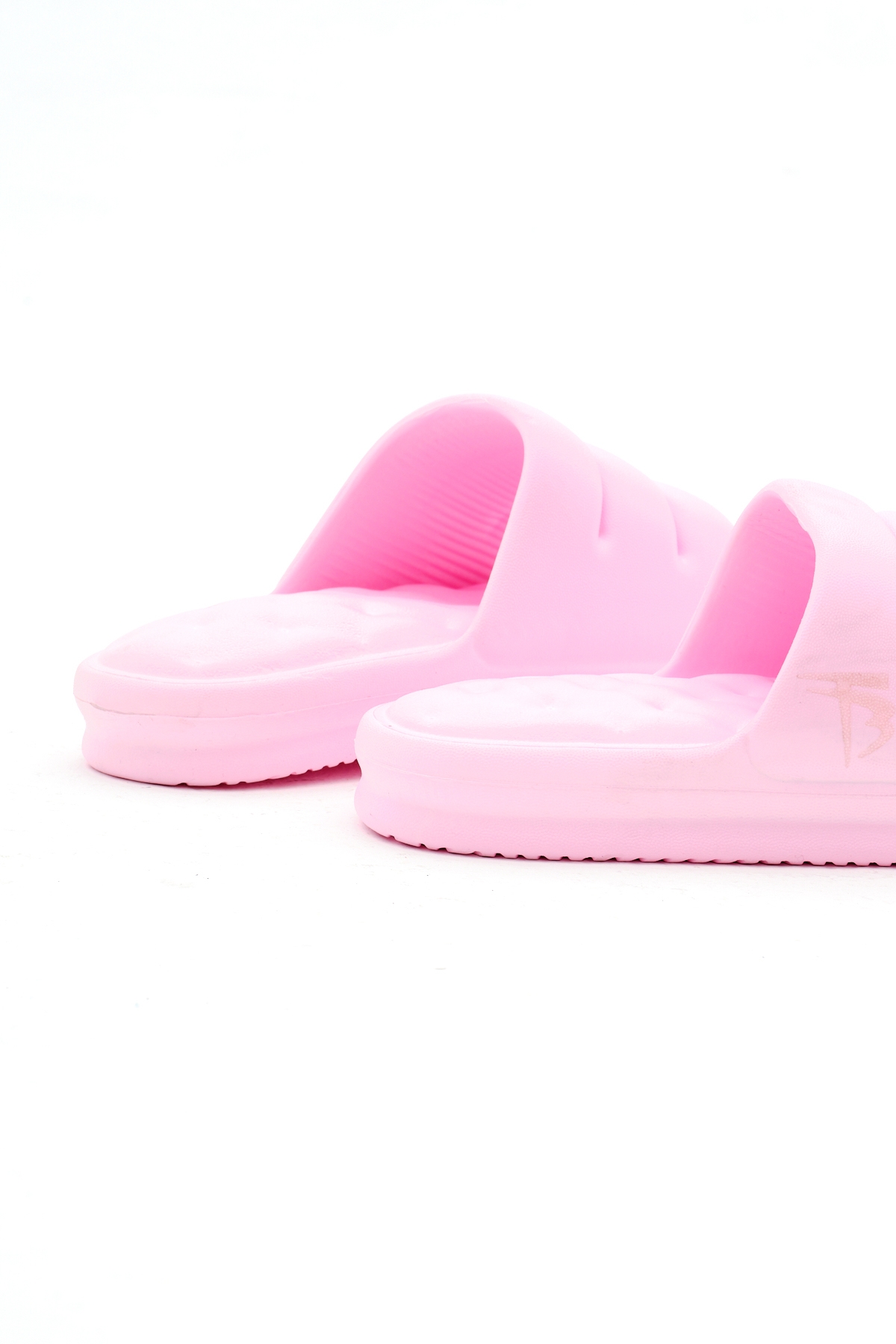 Kadın Pembe Rahat Kalıp Dilimli Model Önü Açık Eva Terlik - Görsel 6