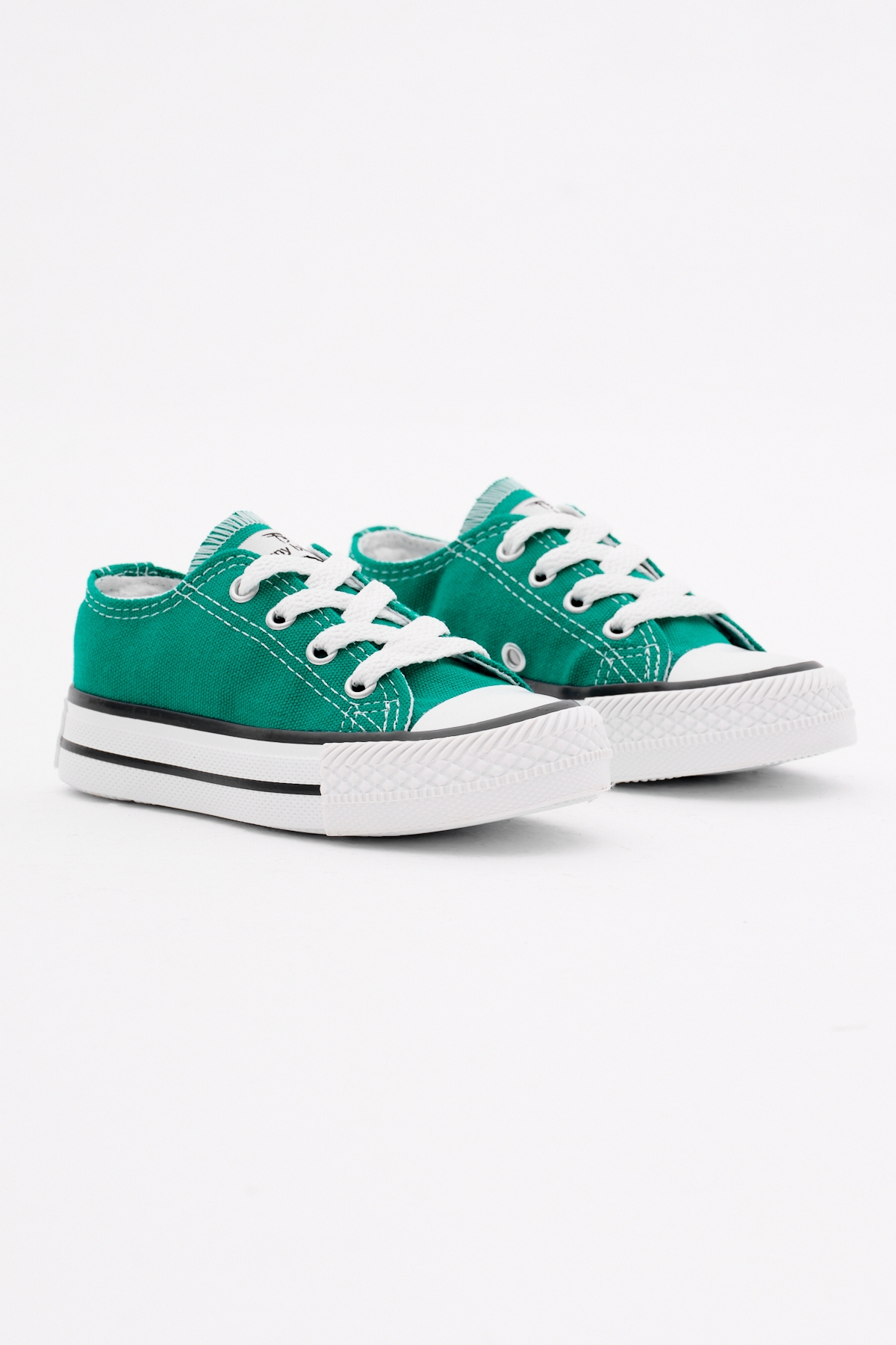 Çocuk Unisex Yeşil Rahat Kalıp Bağcıklı Spor Ayakkabı - Görsel 5