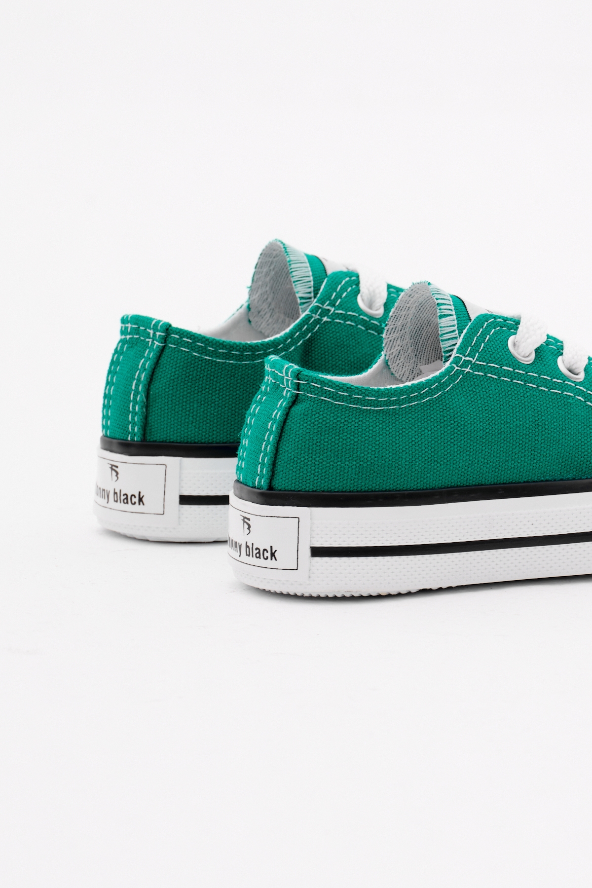 Çocuk Unisex Yeşil Rahat Kalıp Bağcıklı Spor Ayakkabı - Görsel 6