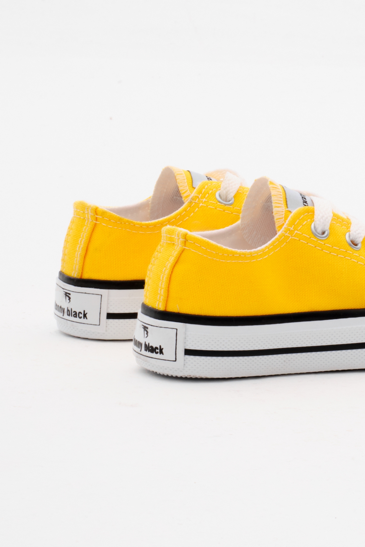 Çocuk Unisex Sarı Rahat Kalıp Bağcıklı Spor Ayakkabı - Görsel 6