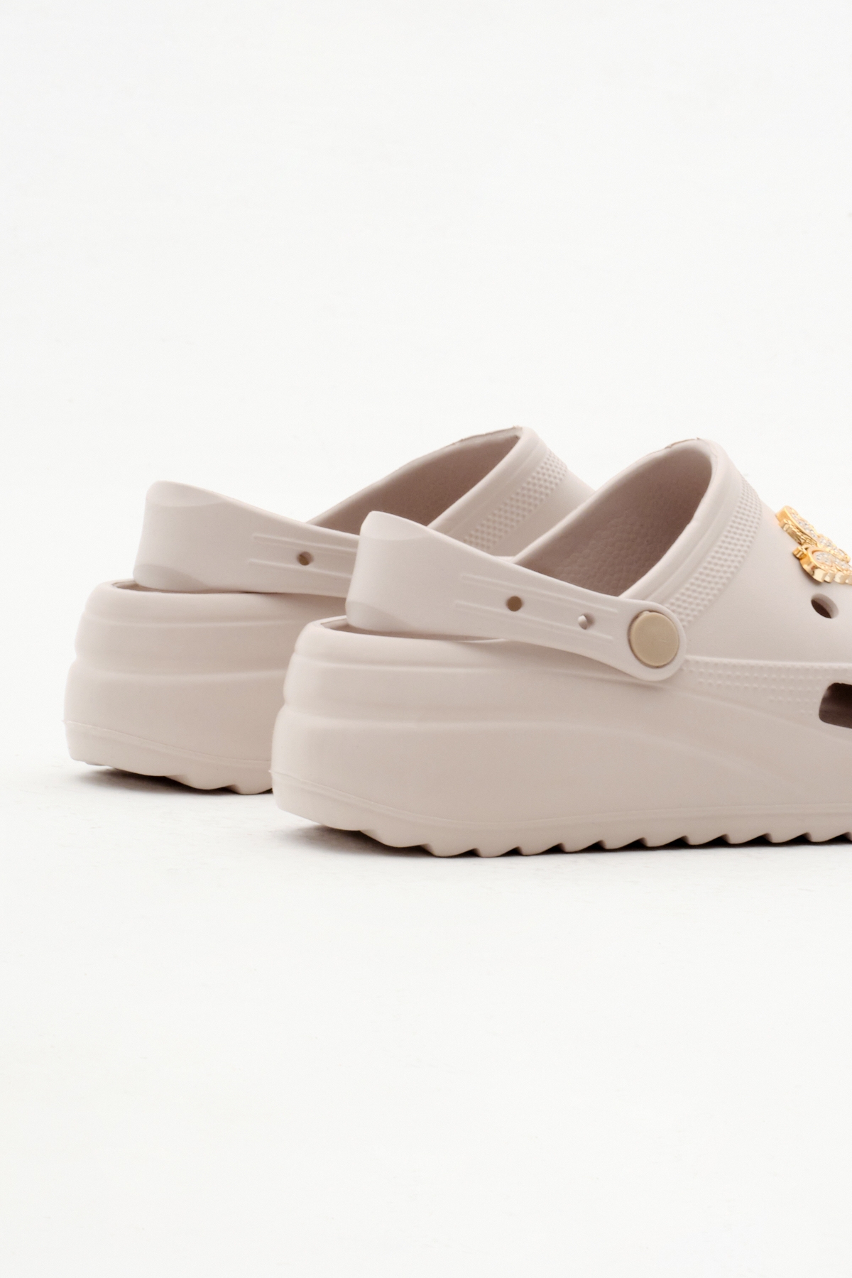 Tonny Black Tonny Black Kadın Vizon Önü Aksesuarlı Yüksek Taban Eva Sandalet Sandalet & Terlik | Flo Vizon - 6. görsel