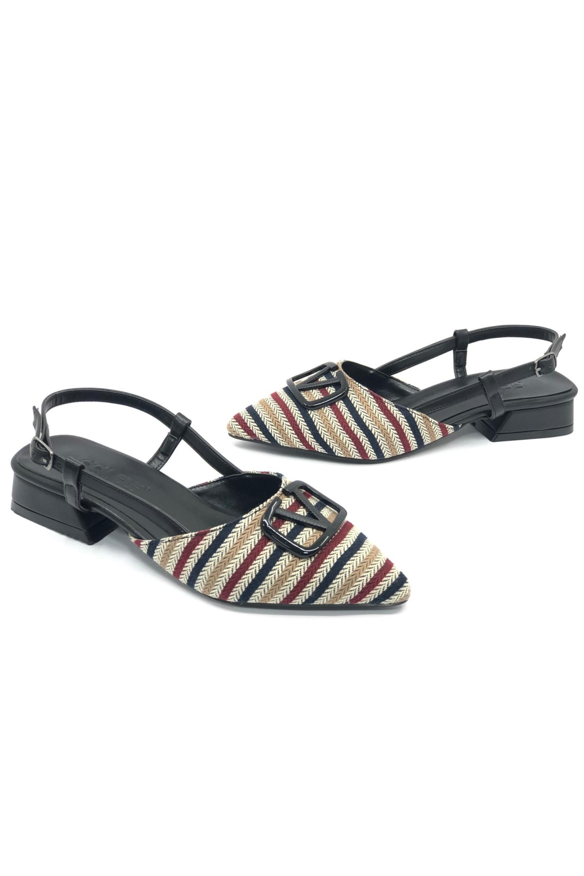 01-902 V Toka Kadın Babet Ayakkabı - Görsel 2