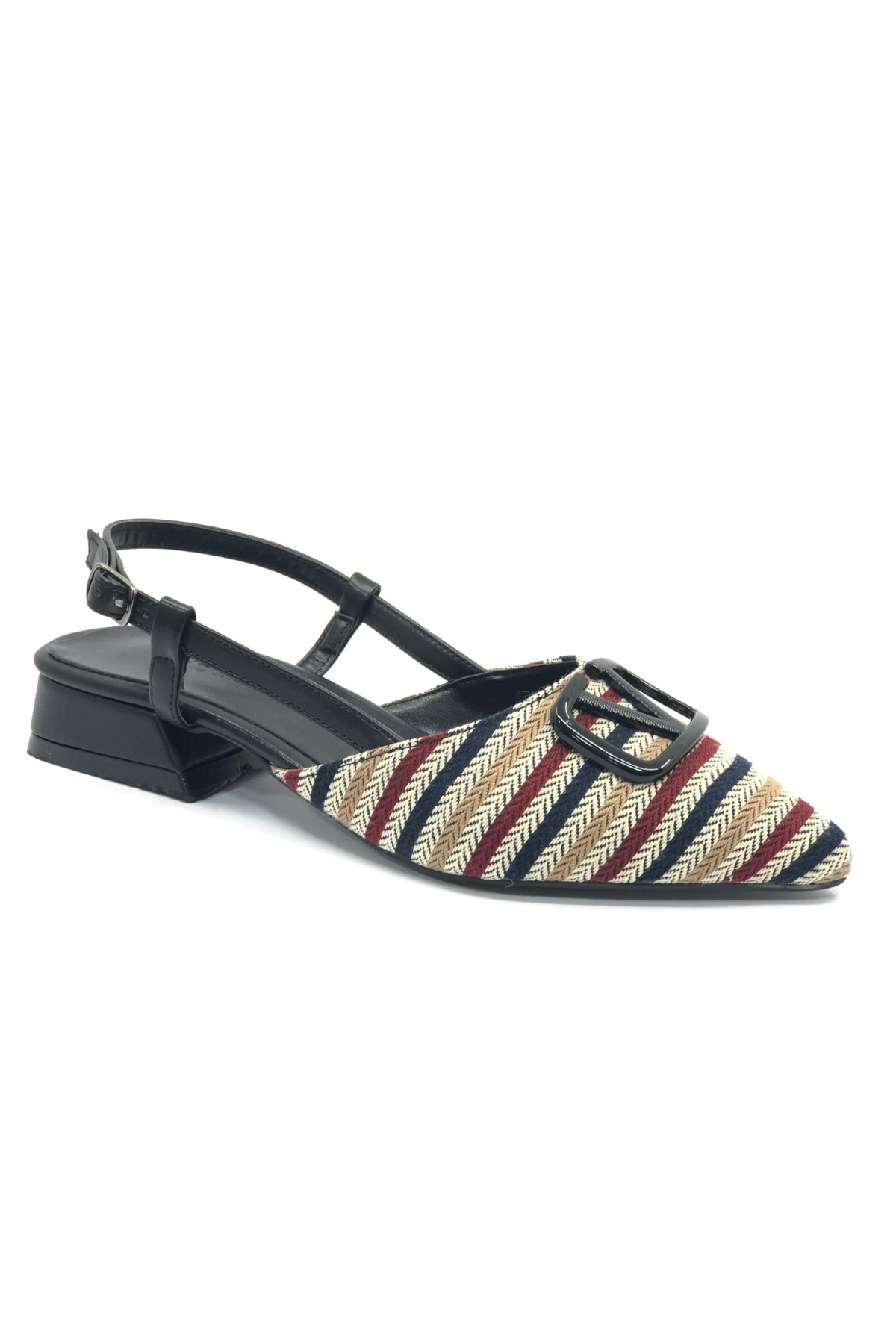 01-902 V Toka Kadın Babet Ayakkabı - Görsel 3