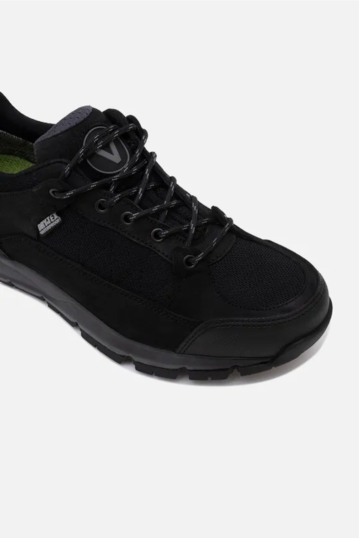 1252 Pro Su Geçirmeyen Nubuk Siyah Erkek Ayakkabı - Görsel 5