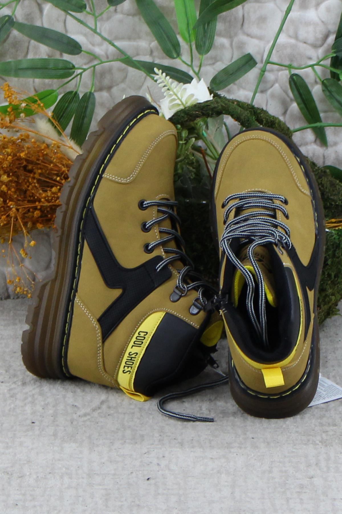 Cool Cane Rahat Sıcak Astar Kaymaz Taban Erkek Çocuk Bot - Görsel 6