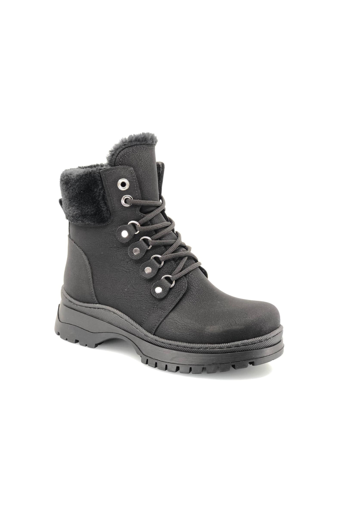 İçi Yünlü Kadın Kar Botu - Görsel 2