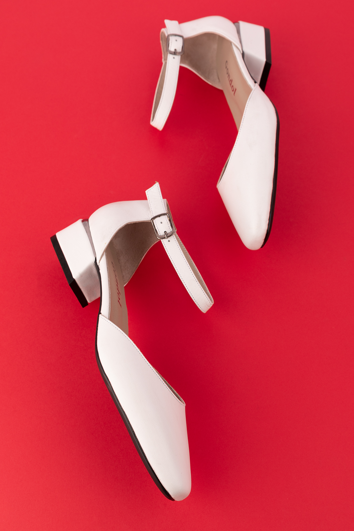 Gondol Hakiki Deri Kısa Topuklu Ayakkabı vdt.010 - Görsel 3