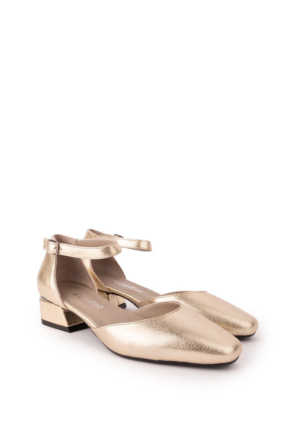Gondol Hakiki Deri Kısa Topuklu Ayakkabı vdt.010 - Görsel 2
