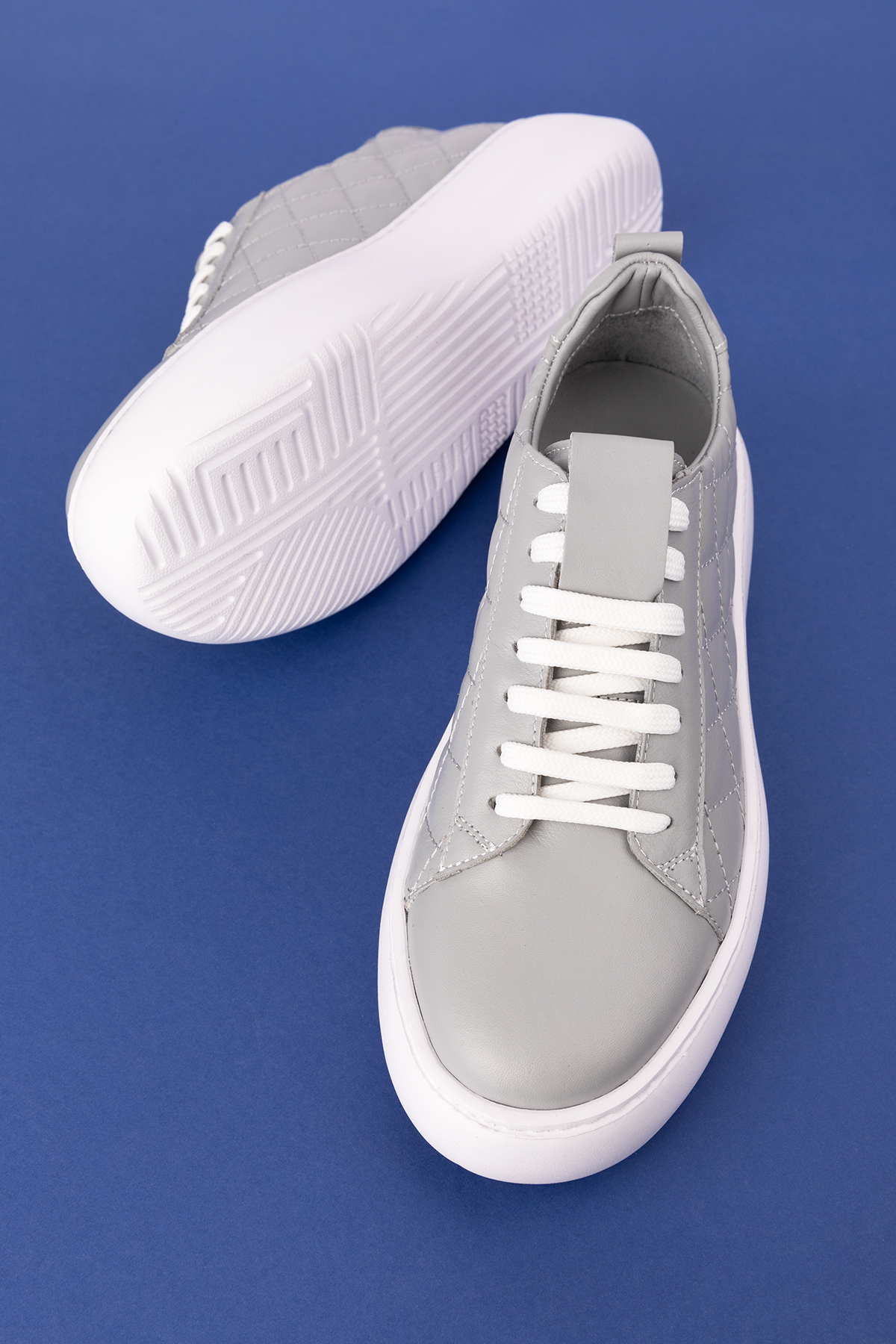 Gondol Hakiki Deri Anatomik Taban Kapitone Detaylı Spor Ayakkabı als.378 - Görsel 3