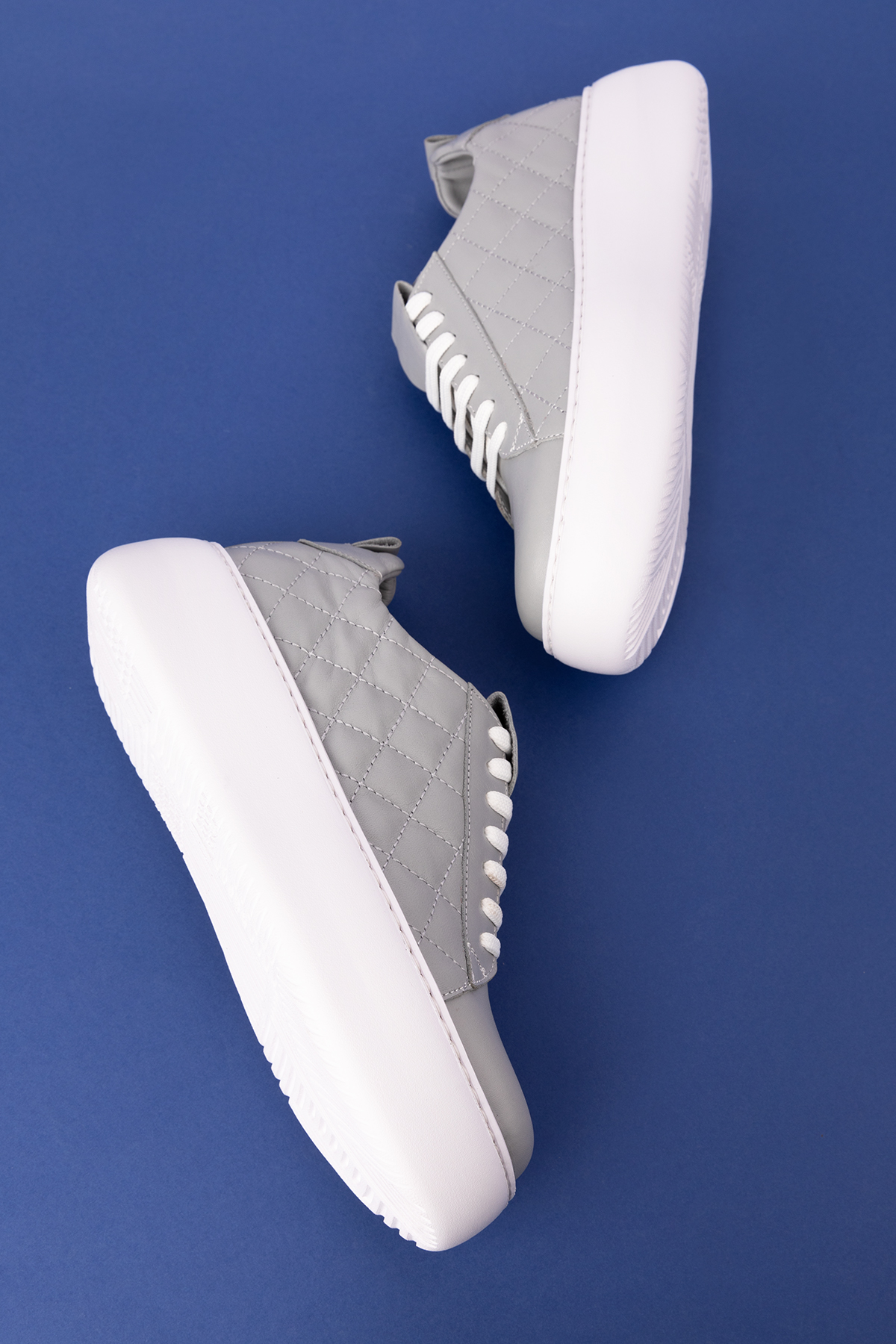 Gondol Hakiki Deri Anatomik Taban Kapitone Detaylı Spor Ayakkabı als.378 - Görsel 5