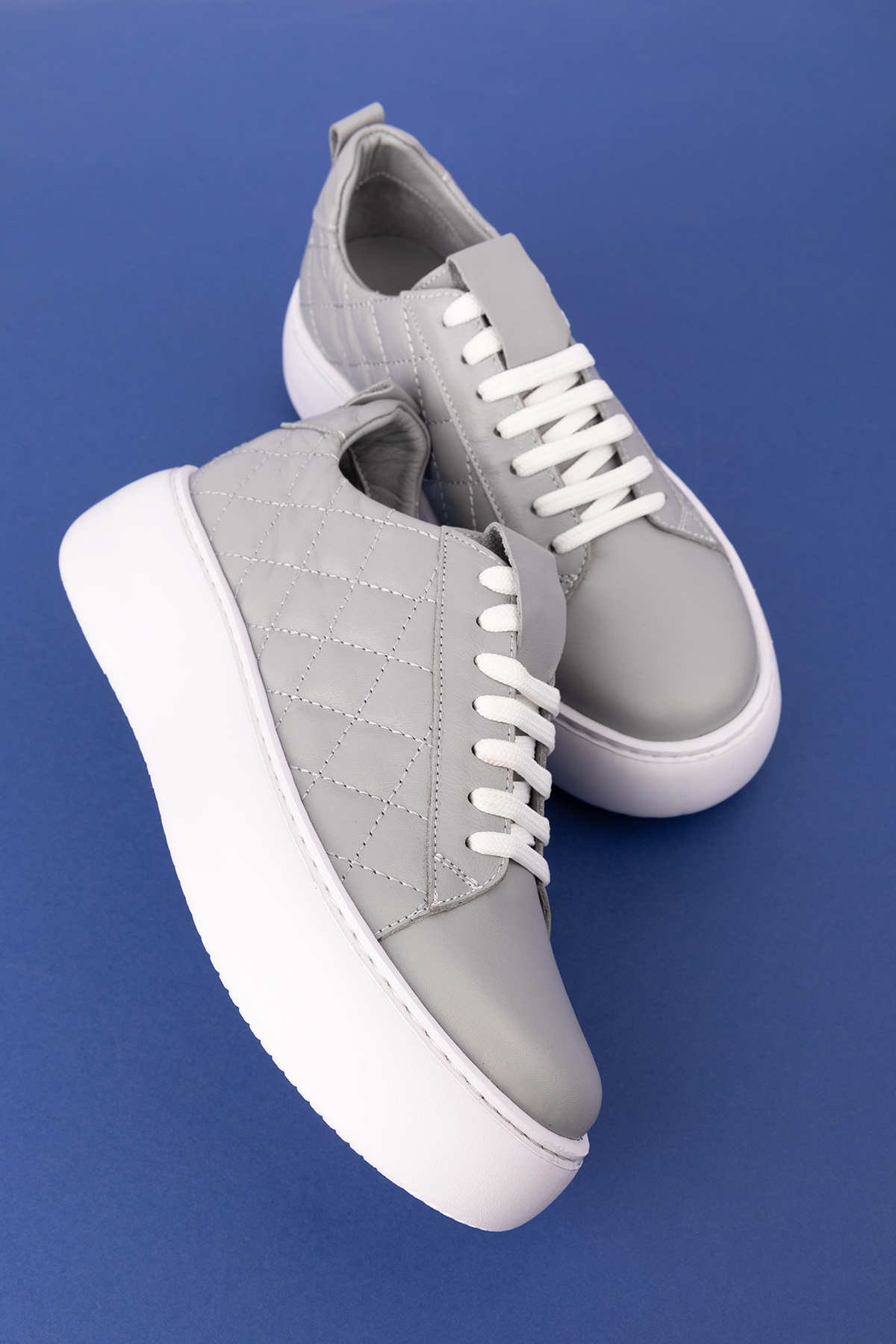 Gondol Hakiki Deri Anatomik Taban Kapitone Detaylı Spor Ayakkabı als.378 - Görsel 6